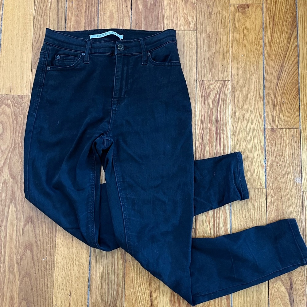 Celebrity Pink Midnight Black Ankle Jeans